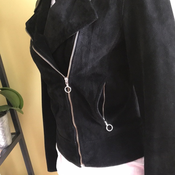 🔪Absolu suede black moto jacket🔪 - Picture 4 of 8